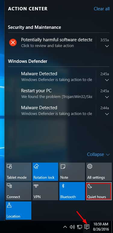 action-center