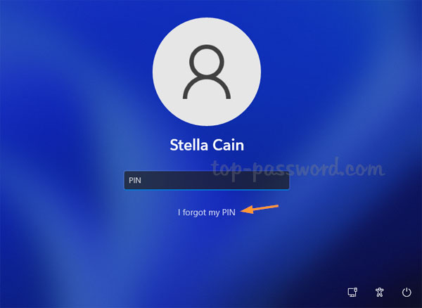 Forgot Windows Hello PIN