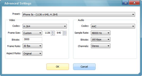 Customize Video Settings for iPhone