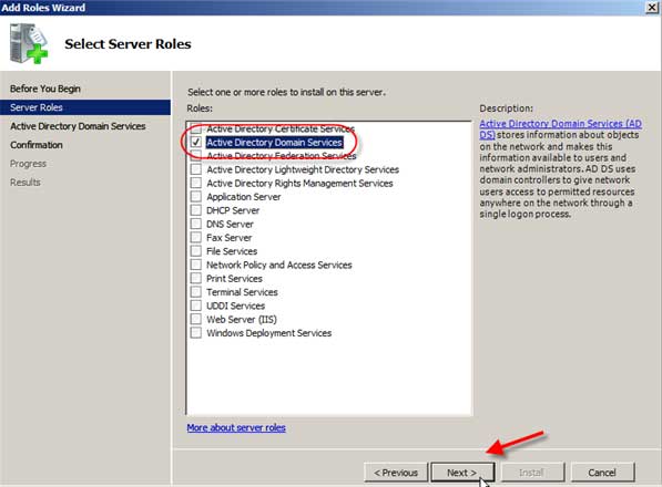 select-server-roles