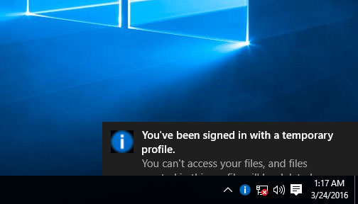 temporary-profile