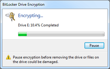 encrypting
