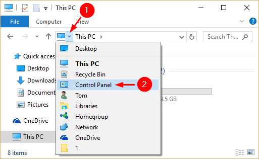 file-explorer-arrow