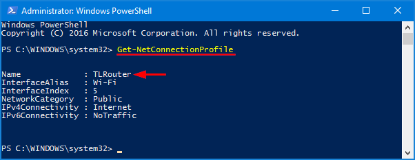get-network-profile