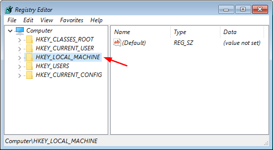 highlight-registry-key