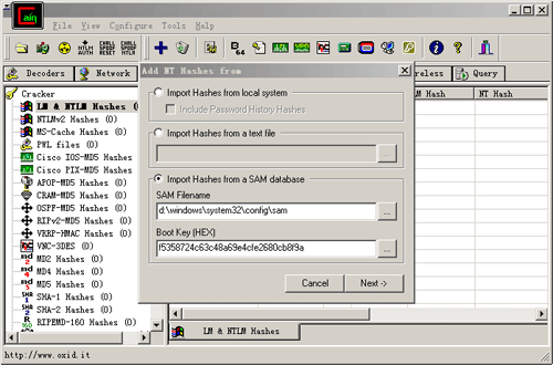 import-hashes-from-sam