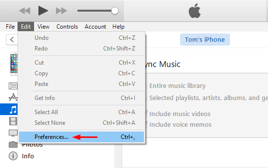 itunes-preferences