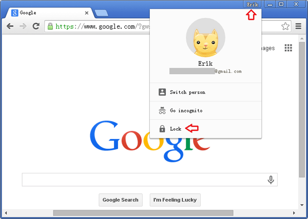 lock-chrome
