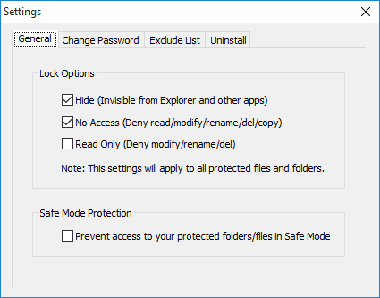 lock-options