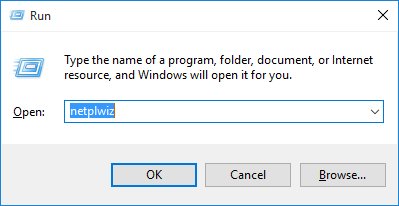 netplwiz