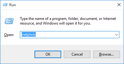 netplwiz