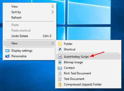 new-autohotkey-script