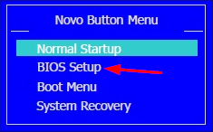 Novo Button Menu