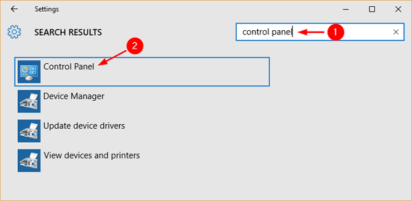 open-control-panel-via-settings