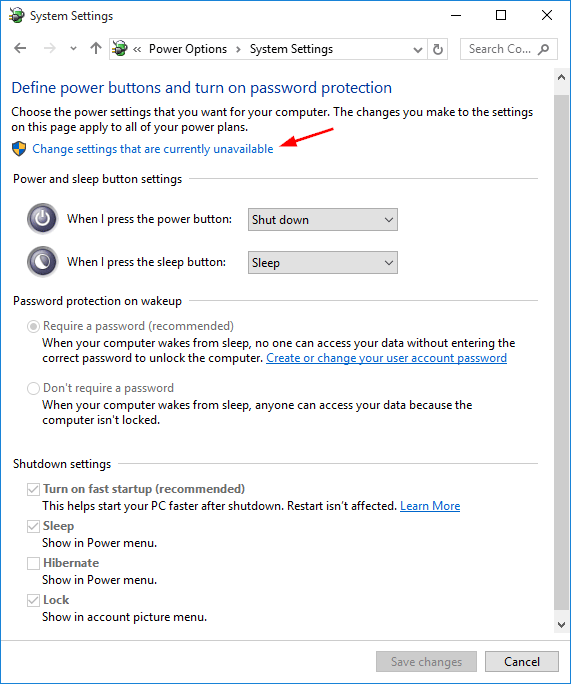 power-system-settings