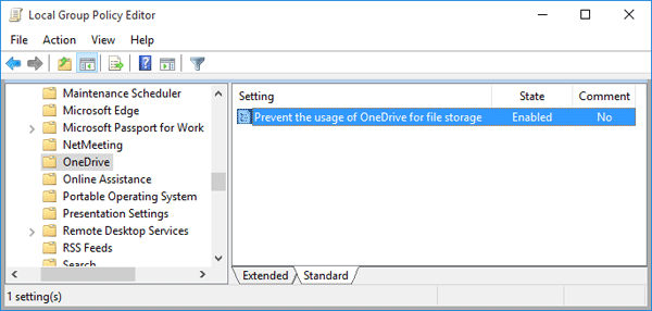 prevent-usage-onedrive