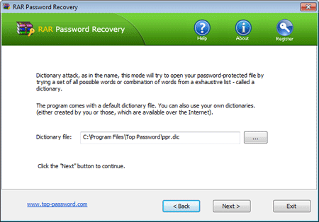 Dictionary Attack