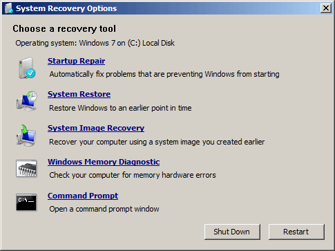 recovery tool