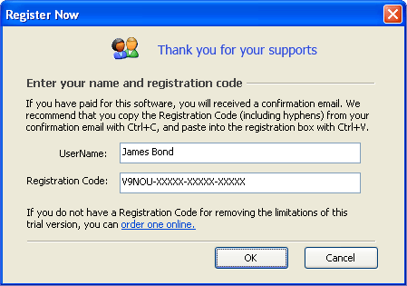 Register the program