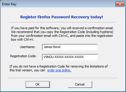 Register the program
