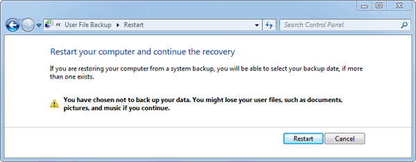 restart