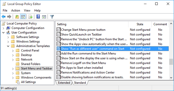 run-as-different-user-gpo