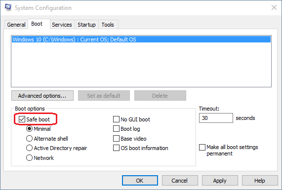 safe-boot-settings