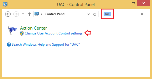 search-uac