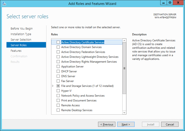 server-roles