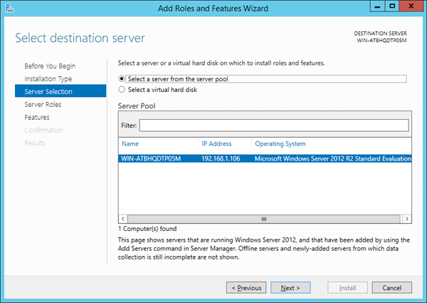 server-selection