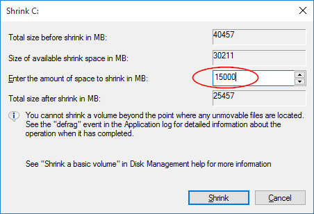 space-to-shrink