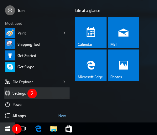 start-menu