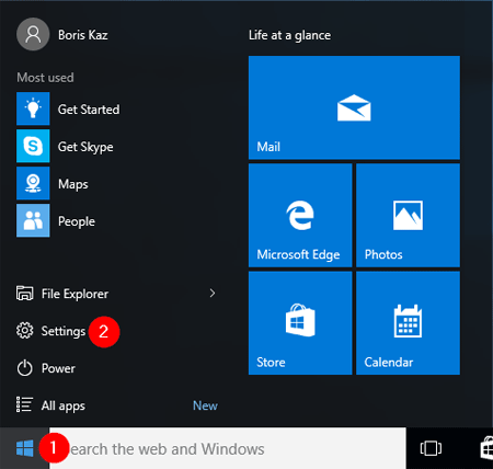 start-menu