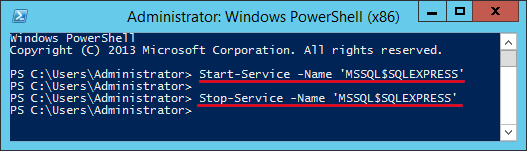 start-sql-server-powershell