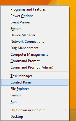 win+x-menu