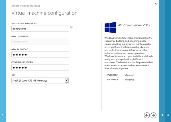 Windows-Azure-VM-password