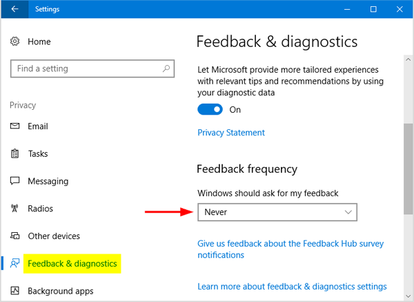 windows-feedback-frequency